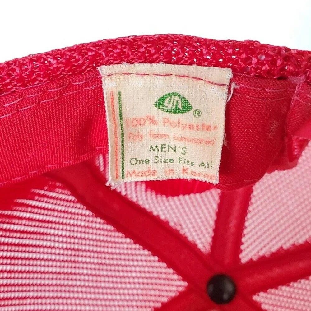 Vintage Snake River Council Snapback Mesh Hat Adjustable‎ Trucker Red White Cap